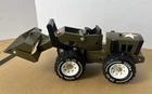 Vintage Pressed Steel Metal Tonka US Army Front End Loader COLLECTIBLE