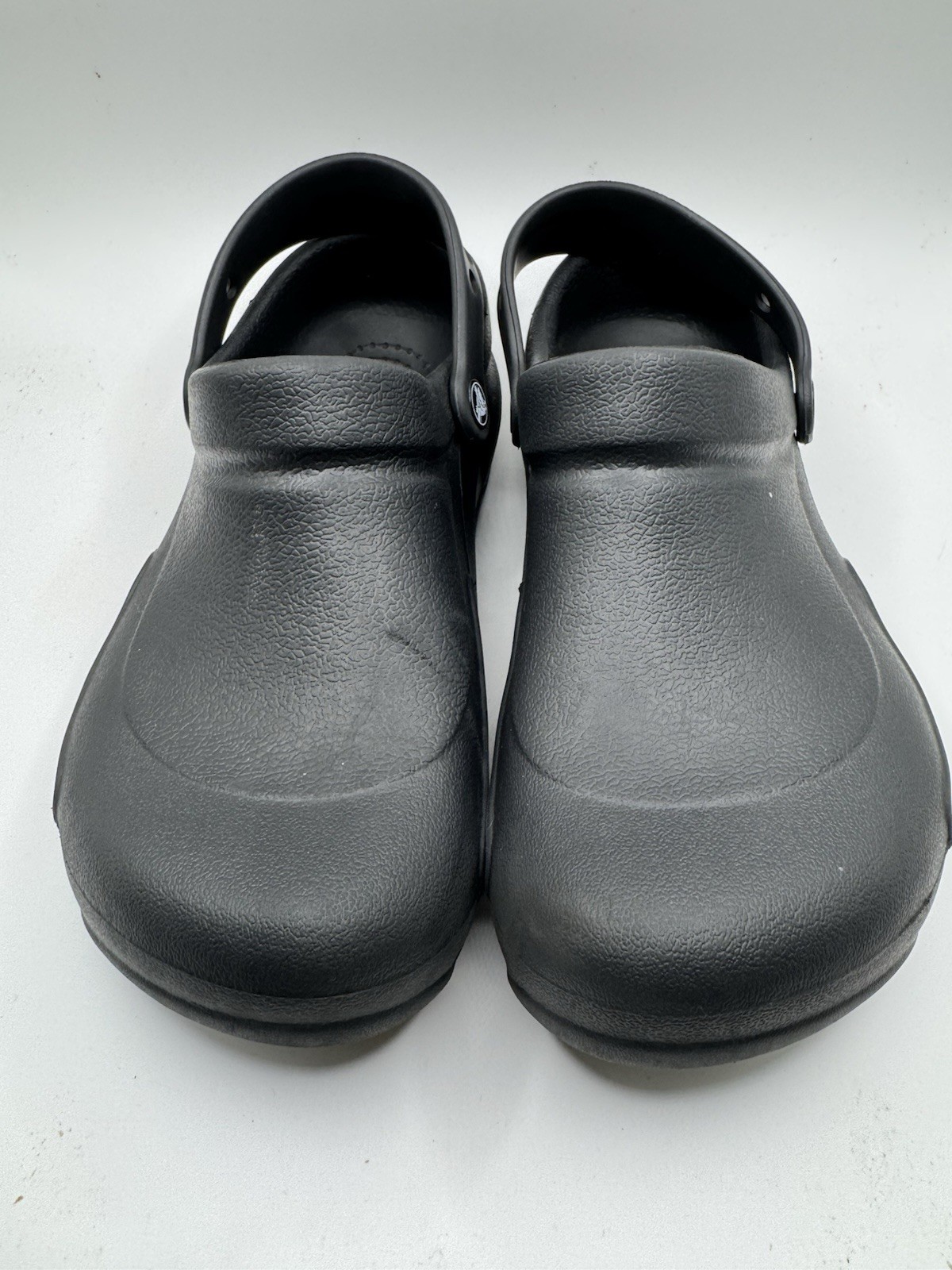 Crocs Bistro Clog 10075 Black Slip Resistant Shoes Unisex M8/W10 EUC