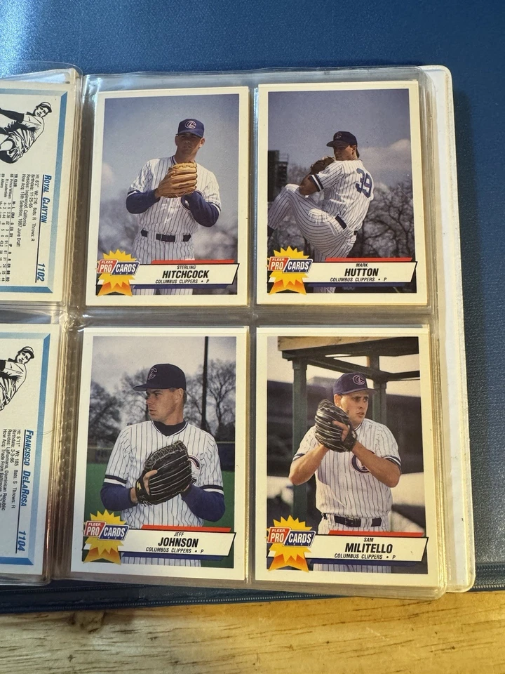 1993 Columbus Clippers Team Card Set - Partially Autographed - Image 3 of 4