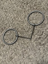 Ultra cienki skręcony drut Snaffle Luźny pierścień Snaffle Horse Bit Western Stemplowany