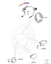 Land Rover Range Rover Sport L461 Wheel Wheel fil LR185765 Nouveau authentique