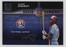 2004 Donruss Elite Extra Edition Round Numbers /500 Andre Dawson #RN-10 HOF 04br