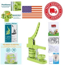 58mm Badge Maker Machine with Circle Cutter 100 Button Parts and Easy Operation