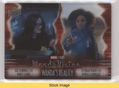 2022 Marvel Studios' WandaVision Wanda's Reality Dual Plexi Cards #DP-6 READ 4m4
