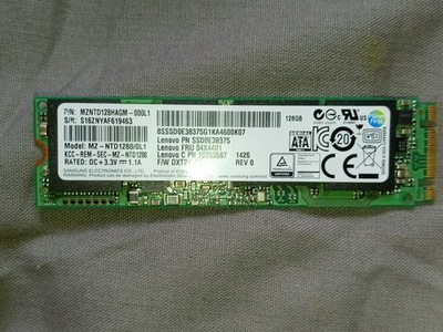 Samsung 128GB M.2 2280 SSD MZNLN128HCGR-000L1
