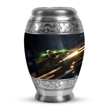 Green Bird Urn Urn For Cremation Human Ashes Adult Burial Male 3 Inch