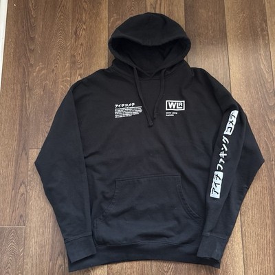 With Love Racing Black Hoodie Men's Size XL