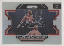 2022 Panini Prizm WWE Silver Prizm Flash Morgan Webster #13 0dq7