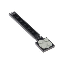 1x Lego cerniera piastra 1x6 nera piastra girevole 2x2 3 dita 73412 251c01 4504