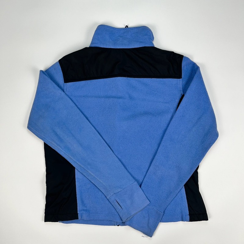 Columbia Full Zip Fleece Jacket Womens XL Blue Thermal Jacket Hiking Outdoors image 9