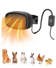 600W Dog House Heater with Thermostat, Pet Warmer for Cold Winter, 6.5 Ft Anti