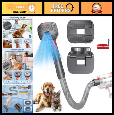 Pet Grooming Attachment Kit for Dyson V7 V8 V10 V11 V12 V15 - 6 Pack Dog & Cat D