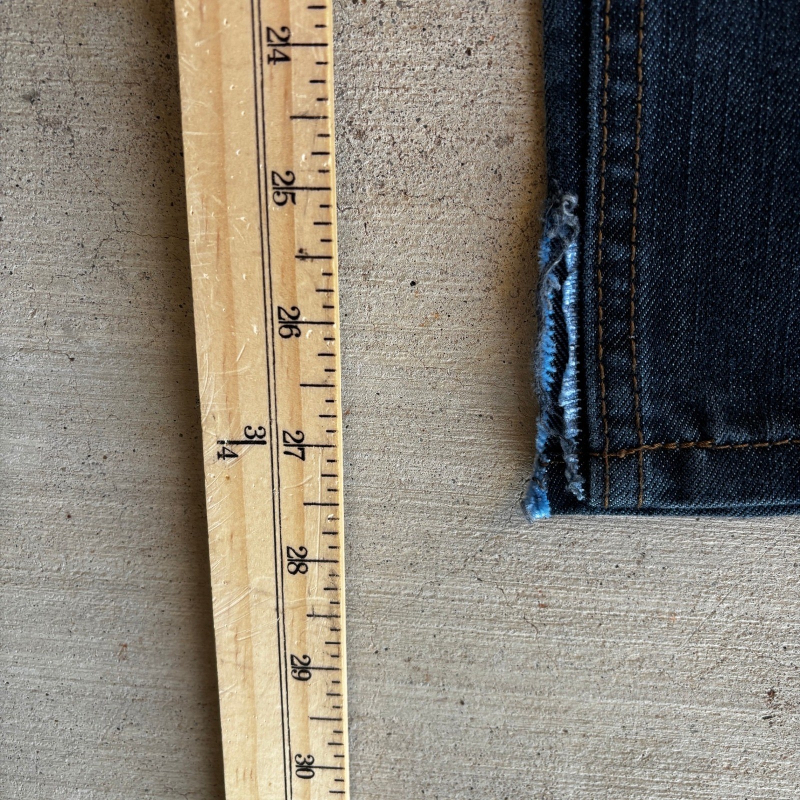 Levis 511 Slim Jeans Boys 16 Reg 28x28 Dark Wash Blue Denim Cut for ...