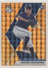 2021 Panini Mosaic Rookie Reactive Orange Mosaic Prizm Tucker Davidson #240 uk2