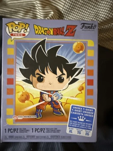 Funko Tee Dragon Ball Z Goku Kamehameha Gamestop Exclusive (XL) VAULTED - SEALED