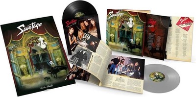 Savatage - Gutter Ballet Limited Silver Vinyl LP Reissue + 10'' Single (New)