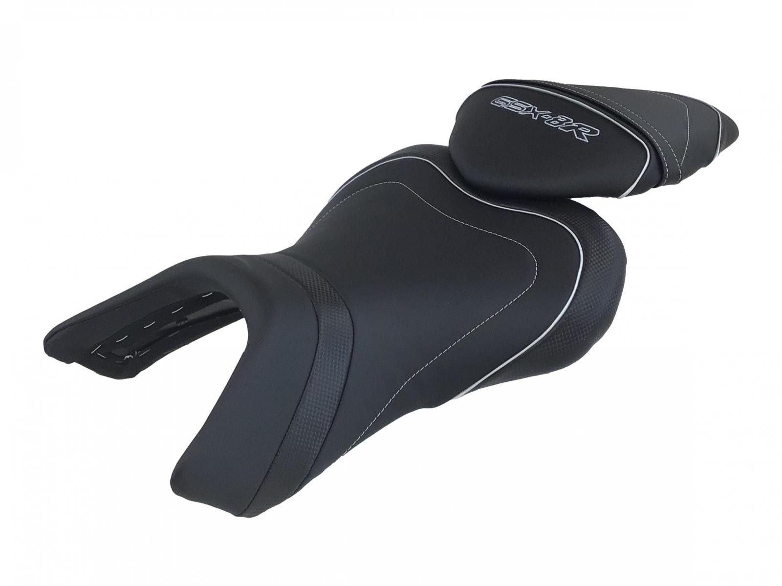 Housse de selle Top Sellerie pour Suzuki GSX-8R 2024 en similicuir haut de gamme