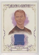 2015 Topps Allen & Ginter's Relics A Robb Wolf #FSRA-RW 03xn
