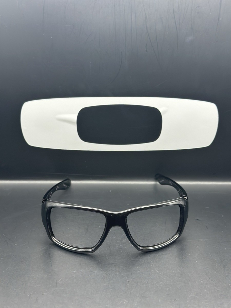 Oakley Big Taco Polished Black Frame (No Icons/Clips) | eBay