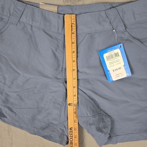 Columbia PFG Coral Compass Short Women's XL Blue Nylon Lightweight Fishing Camp - Picture 12 of 15