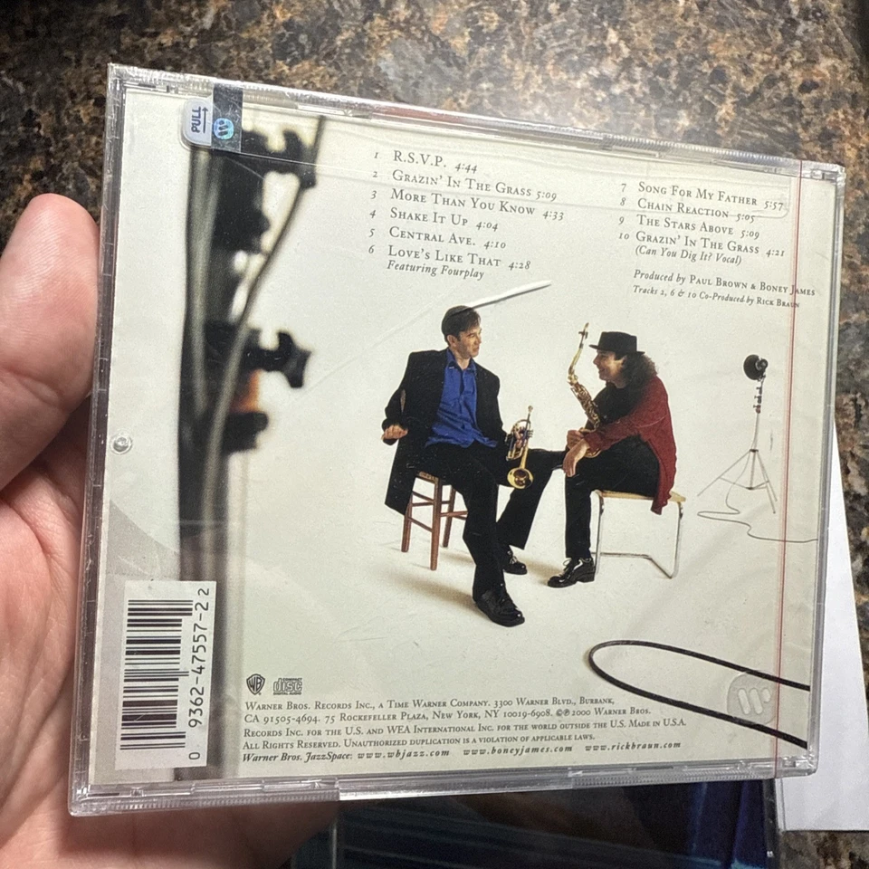 Boney James CD Lot of 2 - Rick Braun Ride / Shake It Up (SEALED) Foto 3 de 4