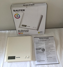 SALTER 1066 WHDRCFAZFOB Arc Digital Electronic Kitchen Scales, BN