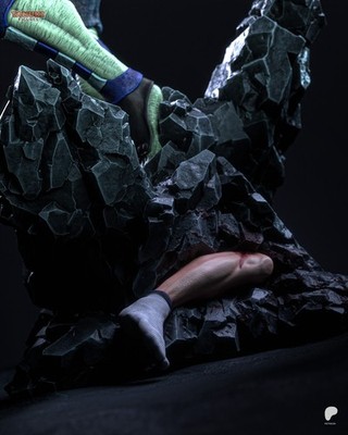 Meruem Hunter x Hunter 3D Printed Unpainted Resin Garage Kit 1/4