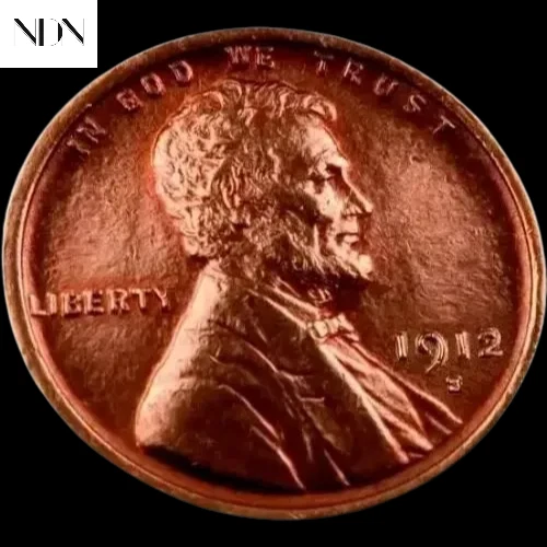 1912-S Lincoln Wheat Penny Cent - Gem BU Red
