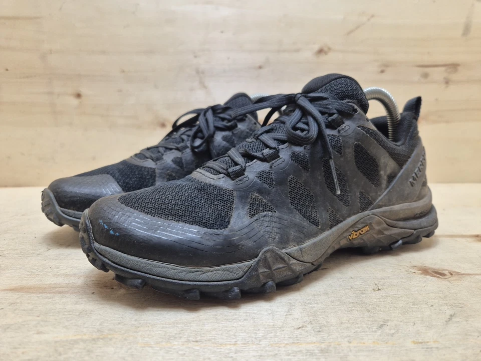 MERRELL SIREN DAMEN WANDERSCHUHE TREKKINGSCHUHE OUTDOOR Gr:38 UK:5 SCHWARZ