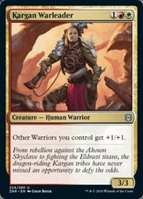 Kargan Warleader - ZEN MTG - Light Play