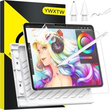 2 Pack Paper-Feel Screen Protector for iPad Pro 11 Inch Anti-Glare Matte Film