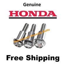 2012-2015 Honda Crosstour Thermostat Bolt Set 3PC Genuine 12-15 NEW 2.4L OEM