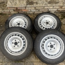 Set VW transporter T5 Steel Wheels 205/65R16C T6 T32 man TGE caravelle