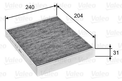 VALEO 715752 Filter, cabin air