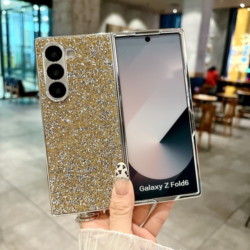  For Samsung Galaxy Z Fold 7 6 5 4 3 Shockproof PC Diamond Glitter Case Cover - Picture 3 of 19