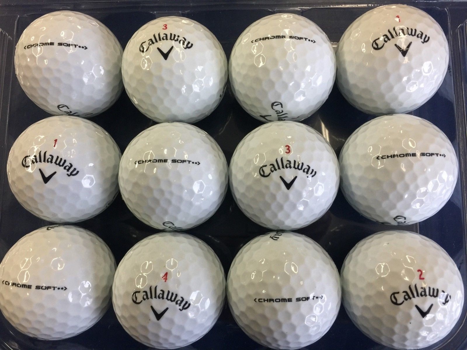 (50) AAAAA++ CALLAWAY CHROME SOFT PREMIUM MINT CONDITION GOLF BALLS eBay