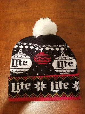 miller lite holiday hat