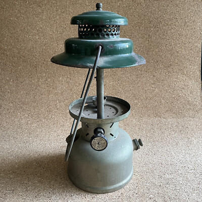 Vintage Coleman Kerosene Fuel Lantern #237-299 Nickel Plated