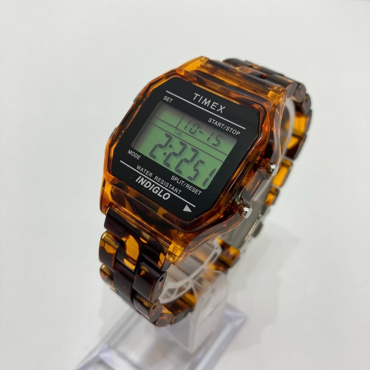 TIMEX × BEAMS special order Classics Digital Tortoise shell TIMEX × BEAMS special order Classics Digital Tortoise shell