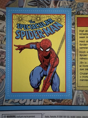 Spider Man Super Hero Marvel Comic Legends Toy Figure Collector Kenner Hasbro - Picture 7 of 10