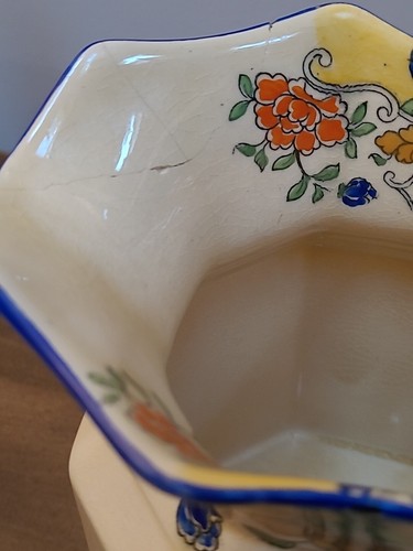 Masons England Ironstone China Pitcher & Octagonal Plate - Picture 15 of 15