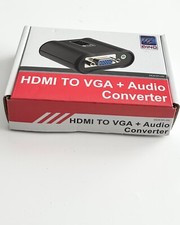 NEW DINO DCA101-HV HDMI to VGA  Audio converter w/ Cable USA