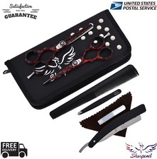 Professional Salon Hair Cutting Thinning Scissors Barber Shears Hairdressing Set