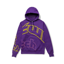 Twitch Unisex Adult Printed Long Sleeve Hoodie Sweatshirt Multicolor Size L