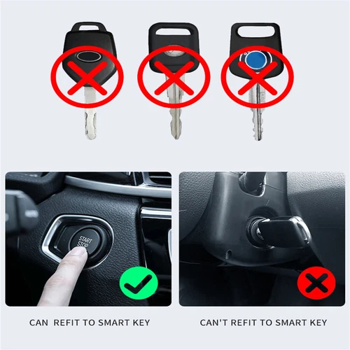 Modified LCD Screen Car Remote Smart Key for All Car w/ One Key Start Universal - Picture 13 of 14