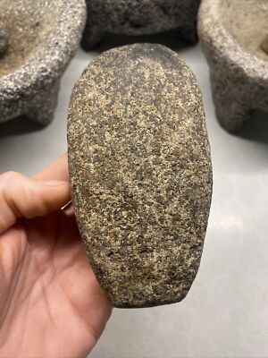 MLC s2202 4 1/4 Hardstone Block Celt Old Ohio Stone Artifact X Stump Coll