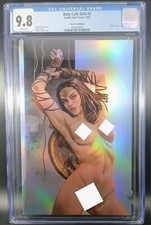 CGC 9.8🔥 ¡¡Lámina WonderWoman Full Fire de Marco Turín!! Duty Calls Girls #2 Lmt 20