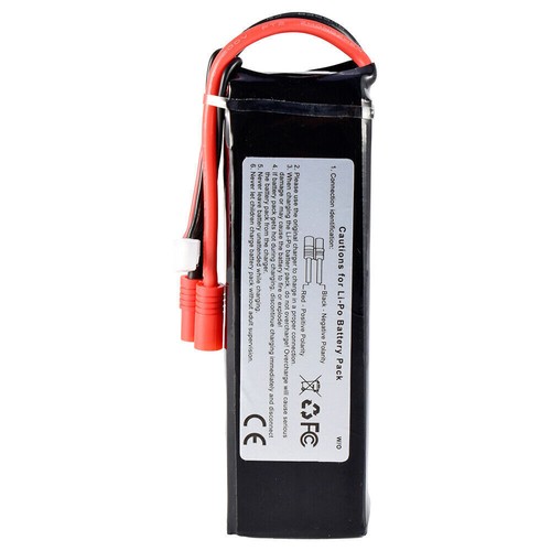1 pieza de batería de 11,1 V 25C de 2600 mAh para piezas de helicóptero de radiocontrol Walkera HM-V450D03-Z-26 - Imagen 5 de 12