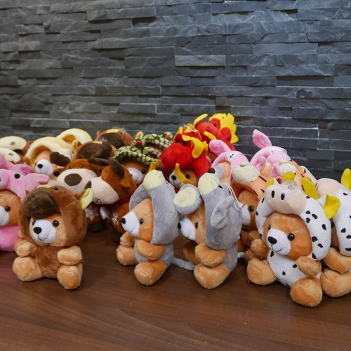 Plüschtier - Bär mit Tier-Kleidung nach Chinesischem  Tierkreiszeichen - Bild 3 von 15