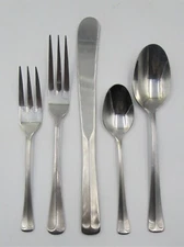 Ekco Etenra COLONIAL RICHMOND Stainless Steel Flatware 5 Piece Place Set